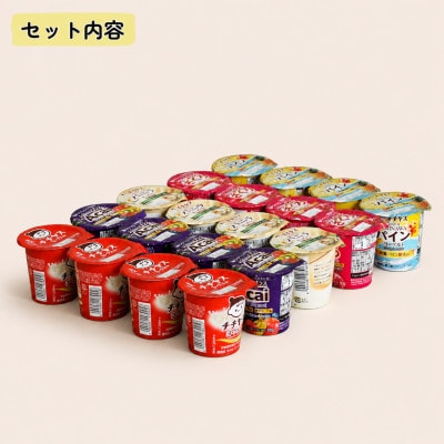 チチヤス 個食ヨーグルト5種食べ比べセット[計20個] C