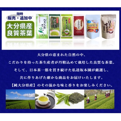 大分県産 農家の荒仕上げ茶　3本セット