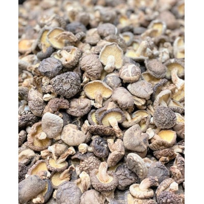 大分県産極小どんこ椎茸400g　原木栽培　干し椎茸