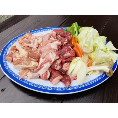 食べ応え十分!大満足肉肉バーベキューチケット(1名様分)