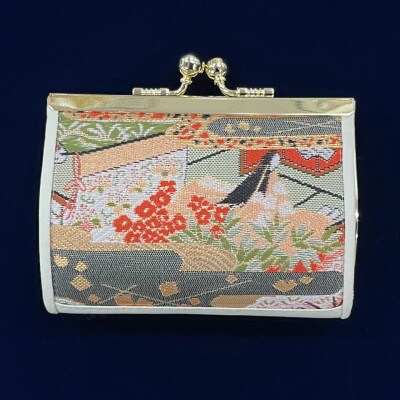 仕立屋甚五郎オリジナル　平安絵巻がま口財布(小)