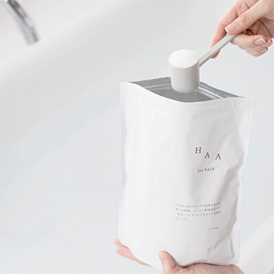 【毎月定期便】限りなく天然温泉に近い入浴剤HAA for bath 900g全3回