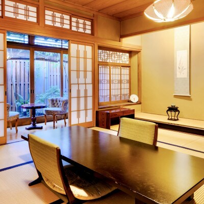 【個室食、飲み放題、貸切温泉】別府温泉　割烹旅館ゆめさき1泊2食付きペア宿泊券「欅」内風呂付