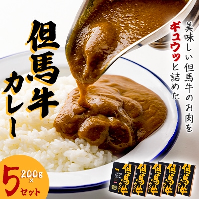 但馬牛カレー(200g)×5セット