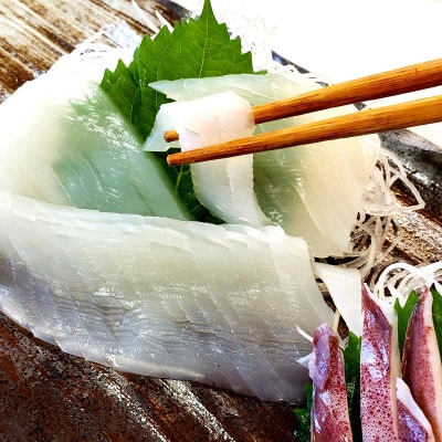 【便利な個包装】高級朝とれ白いか　2杯セット(2杯×300～400g)700g前後　高鮮度3D凍結