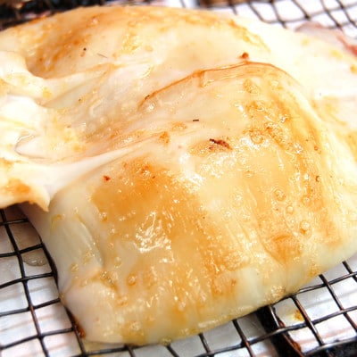 肉厚スルメイカ 一夜干し(大)2枚　個包装 山陰 名産 昔ながらの甘塩するめ 兵庫県新温泉町