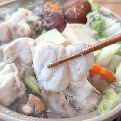 幻の高級魚 天然本クエ鍋用 500g(2～3人前)熟成 旨味凝縮 高鮮度3D凍結 大型使用