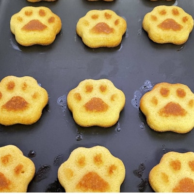 【保護猫応援】湯村温泉の洋菓子店エルの「きなこマドレーヌ」
