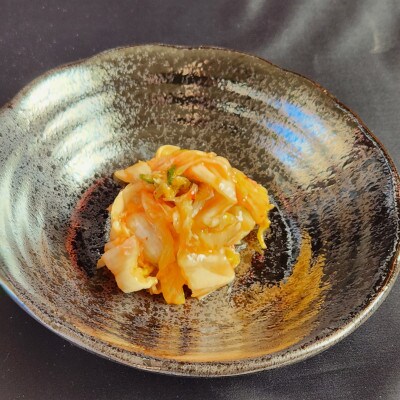 なつかしい、おばあちゃんの味!冬の旬菜、新温泉町産「キムチ、カクテキ」セット各500g×1個
