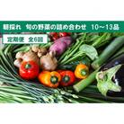 【毎月定期便】土佐野菜の旬の野菜詰め合わせ　10～13品目全6回