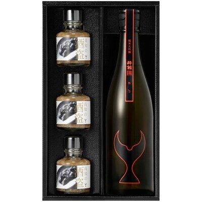 酒盗セット 酔鯨 純米大吟醸 弥(Ya)720ml+鰹の塩辛×3