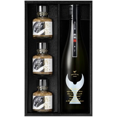 酒盗セット 酔鯨 純米大吟醸 象(Sho)720ml+鰹の塩辛×3