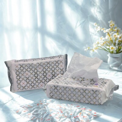 Lila ソフトパックティッシュ150W20入