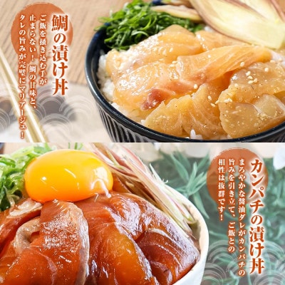 土佐の海鮮丼の素5種・各1袋セット