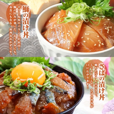 土佐の海鮮丼の素5種・各1袋セット