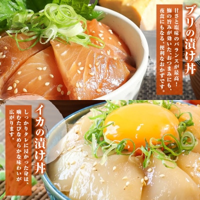 【訳あり】土佐の海鮮漬け丼 5種 各3袋セット 海鮮丼の具