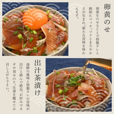 【毎月定期便】土佐の海鮮漬け丼の素(7種×各1P)セット全6回