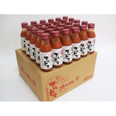 【池トマト】トマトジュース 毎日フルトマ ホワイト 100ml×30本セット 食塩不使用