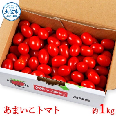 【2026年1月上旬～発送】あまいこトマト 約1kg　糖度7～8度