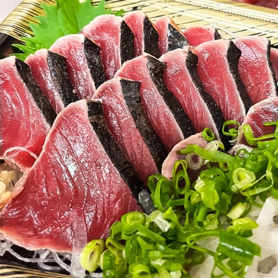 「さとふる限定」生カツオの藁焼きタタキ&ネギトロセット!