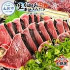 【発送月固定定期便】初鰹・戻り鰹!本場高知の生鰹藁焼きタタキ!＜3月・9月 中旬発送＞全2回
