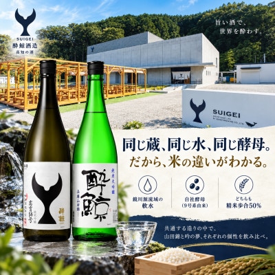 【さとふる限定】酔鯨 兵庫山田錦50% 高育54号 720ml×各1本 日本酒 飲み比べセット