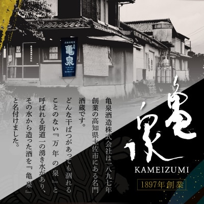 【さとふる限定】純米吟醸 生原酒 CEL-24 (セル24) 720ml×1本 亀泉の甘口な日本酒