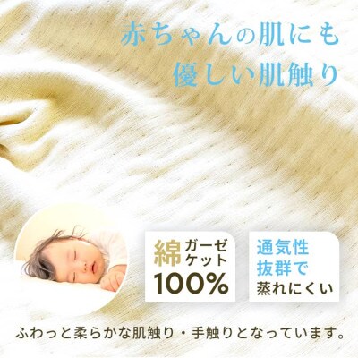 6重 和晒し ガーゼケット シングル ミントグリーン