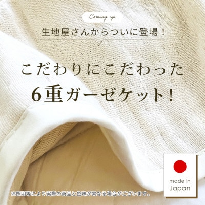6重 和晒し ガーゼケット シングル パープル