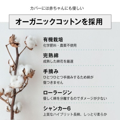 和晒し ダブルガーゼ オーガニックコットン 掛け布団カバー 日本製 ( ベージュ )シングルサイズ