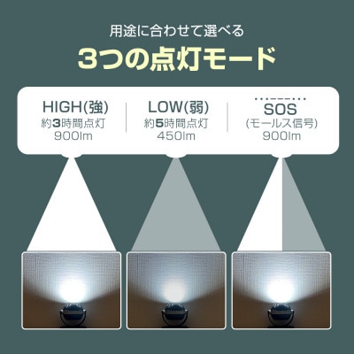 LED充電式作業灯 地球儀型 スタンド型 10W コンパクト マグネット付 YC-19P