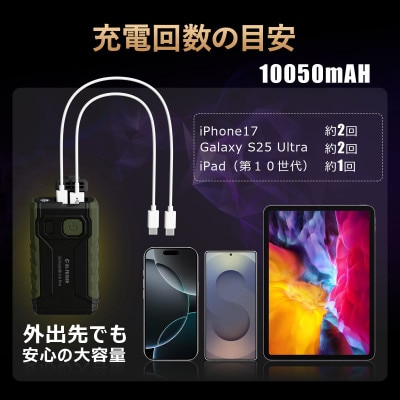 小型ポータブルバッテリー ソーラーパネルセット CB-150UC18W