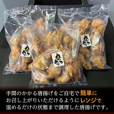 冷凍唐揚げ 1050g(350g×3P)【多久市】