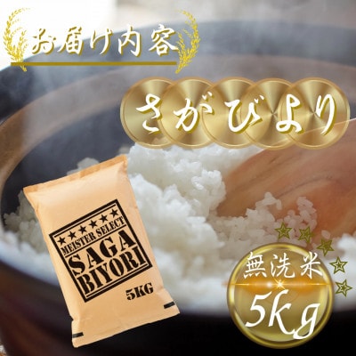 令和7年産【無洗米】さがびより5kg(多久市)
