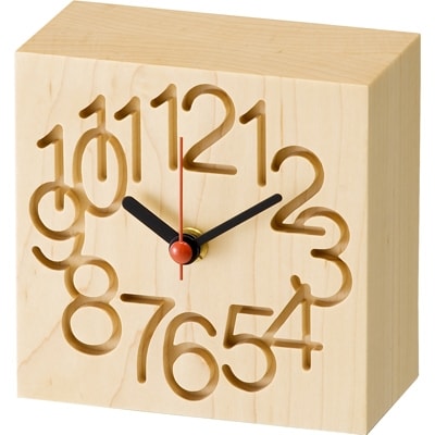 旭川家具　cosine　MUKU時計(小)　メープル_00637