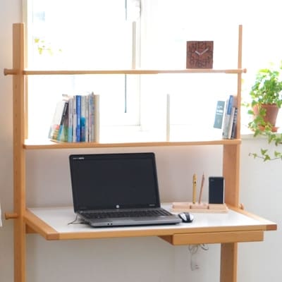 旭川家具　cosine　MUKU時計(小)　ウォルナット_00639