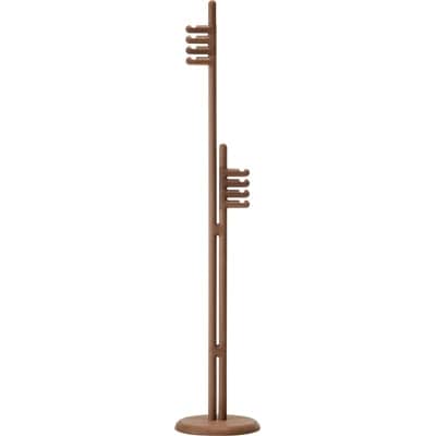 旭川家具　cosine　ツインコートスタンド　ウォルナット_00659