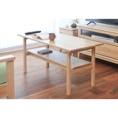 旭川家具 MUKU工房オリジナル MUKU(ムク) センターテーブル ナラ_00521