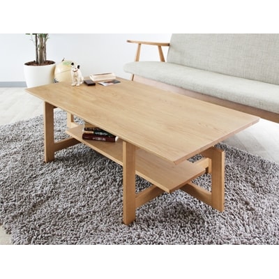 旭川家具 山室家具製作所 LINEA(リネア) No.508 センターテーブル ナラ_00524