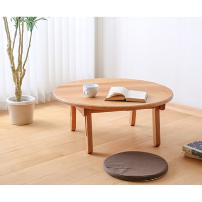 旭川家具 HEIMEI家具 卓袱(ちゃぶ)台 ルナ_00939