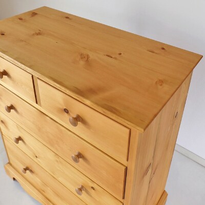 旭川家具 NORTH PINE(ノースパイン) TRAD(トラッド) チェスト5ドロアー_01028