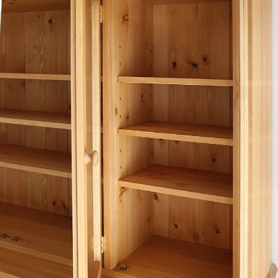 旭川家具NORTHPINEノースパインTRADトラッドカップボードレギュラー3ドア_01031