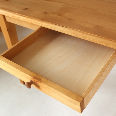 旭川家具NORTHPINEノースパインTRADトラッドダイニングテーブル135引出付_01111