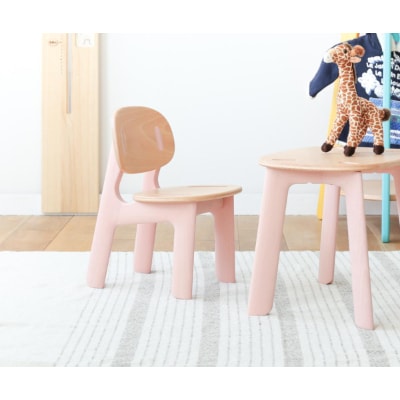 旭川家具 いさみや pon(ポン) Bambi Chair(バンビチェア) ピンク色_01124
