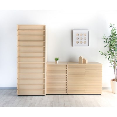 旭川家具 山岡木材工業 WAGU(和具) ローチェスト50_01370