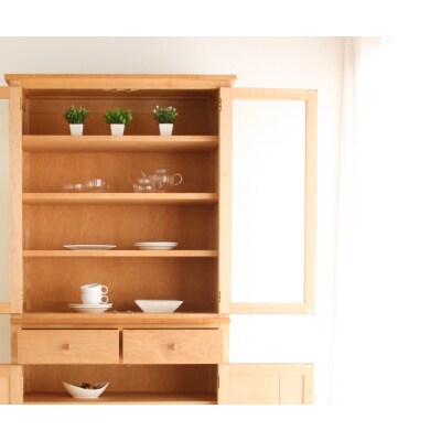 旭川家具 山岡木材工業 SALLY(サリー) カップボード_01361