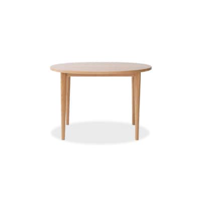 旭川家具 MUKU工房オリジナル MUKU(ムク)丸型ダイニングテーブル 110 ナラ_01631