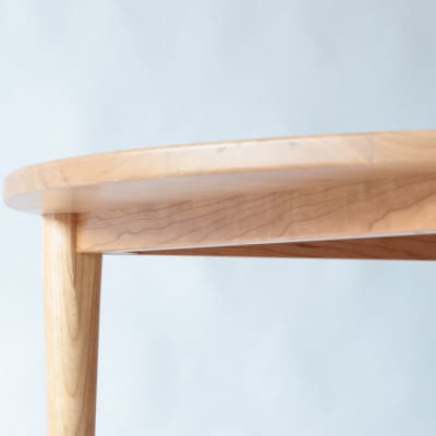 旭川家具 MUKU工房オリジナル MUKU(ムク)丸型ダイニングテーブル 110