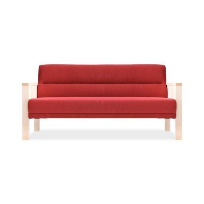 旭川家具 MUKU工房オリジナル MKソファ 180 メープル_01647