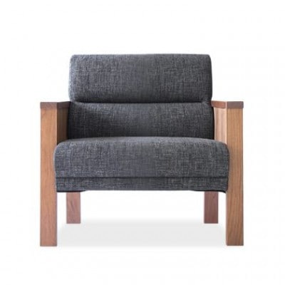 旭川家具 MUKU工房オリジナル MKソファ 80 ウォールナット_01790